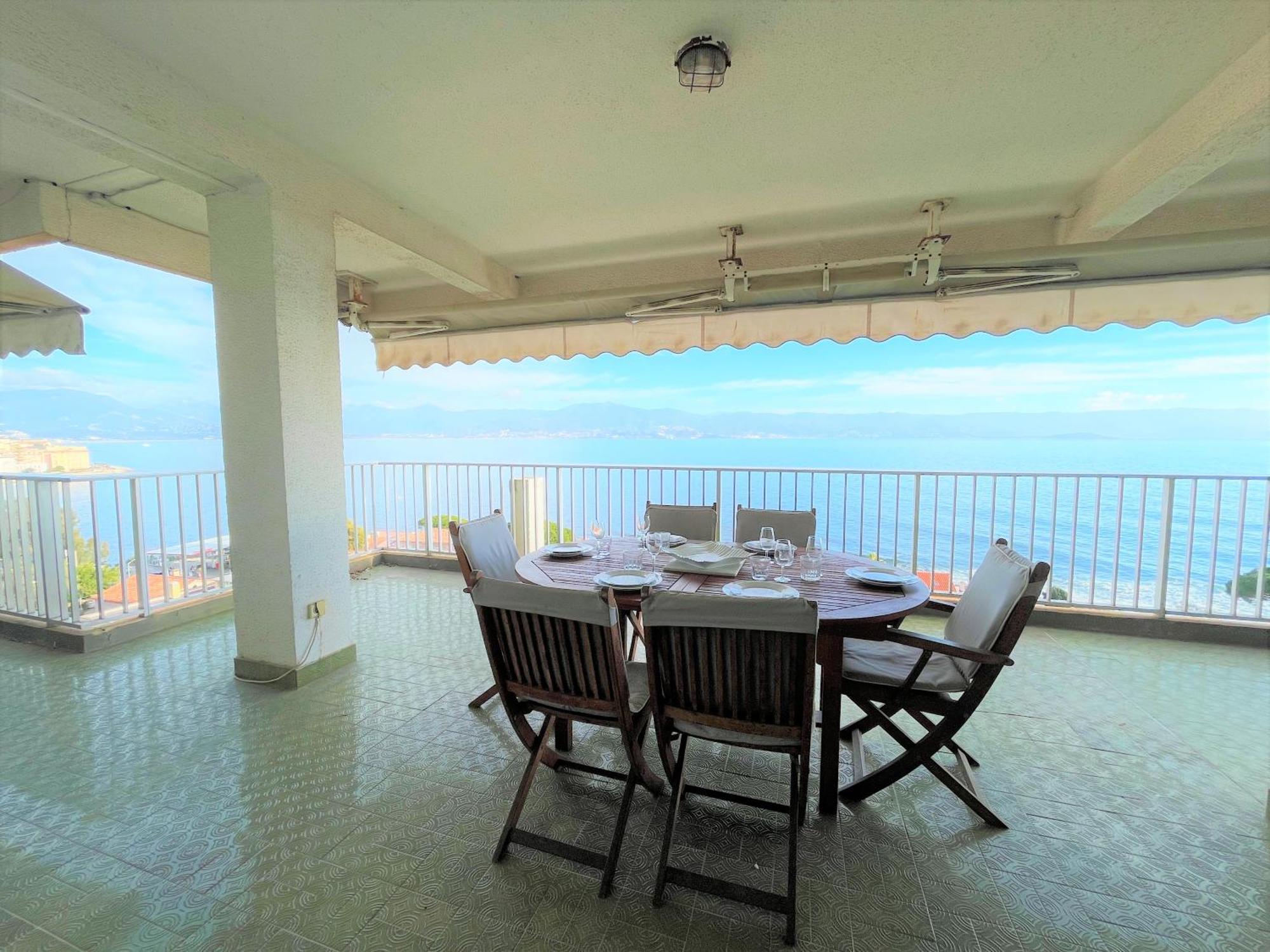 Appartement Vue Mer Carmino Ajaccio Ajaccio  Exterior photo